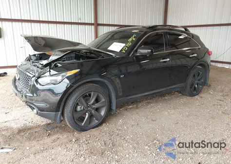 2017 Infiniti Qx70 from USA, damaged, VIN JN8CS1MU0HM142710
